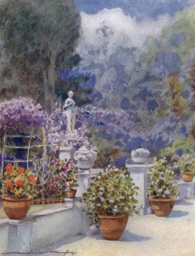 El jardín de la Sra. Eden en Venecia de Mortimer Ludington Menpes